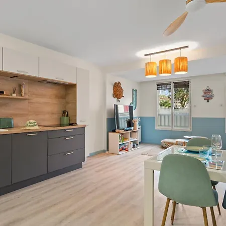 Bel Neuf - Hypercentre 400m Plage-pkg-wifi-t3 * Arcachon