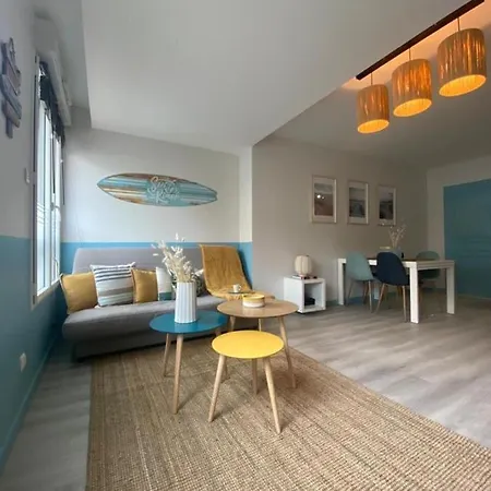 Bel Neuf - Hypercentre 400m Plage-pkg-wifi-t3 Apartamento Arcachón
