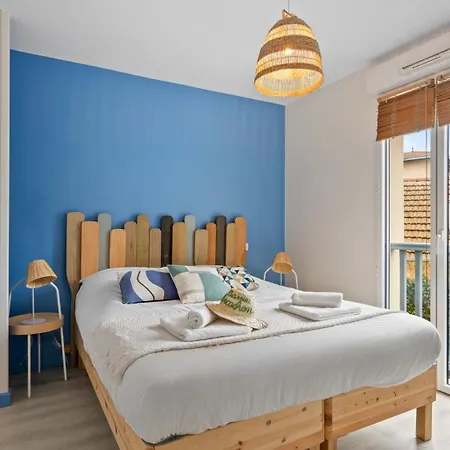 Bel Neuf - Hypercentre 400m Plage-pkg-wifi-t3 *